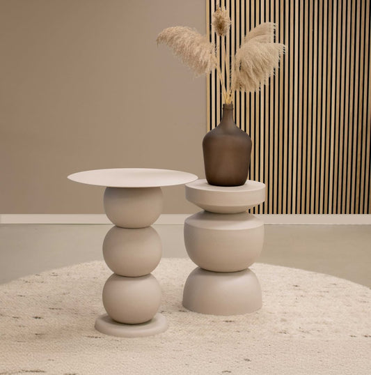 Kick bijzettafel Cis - Beige