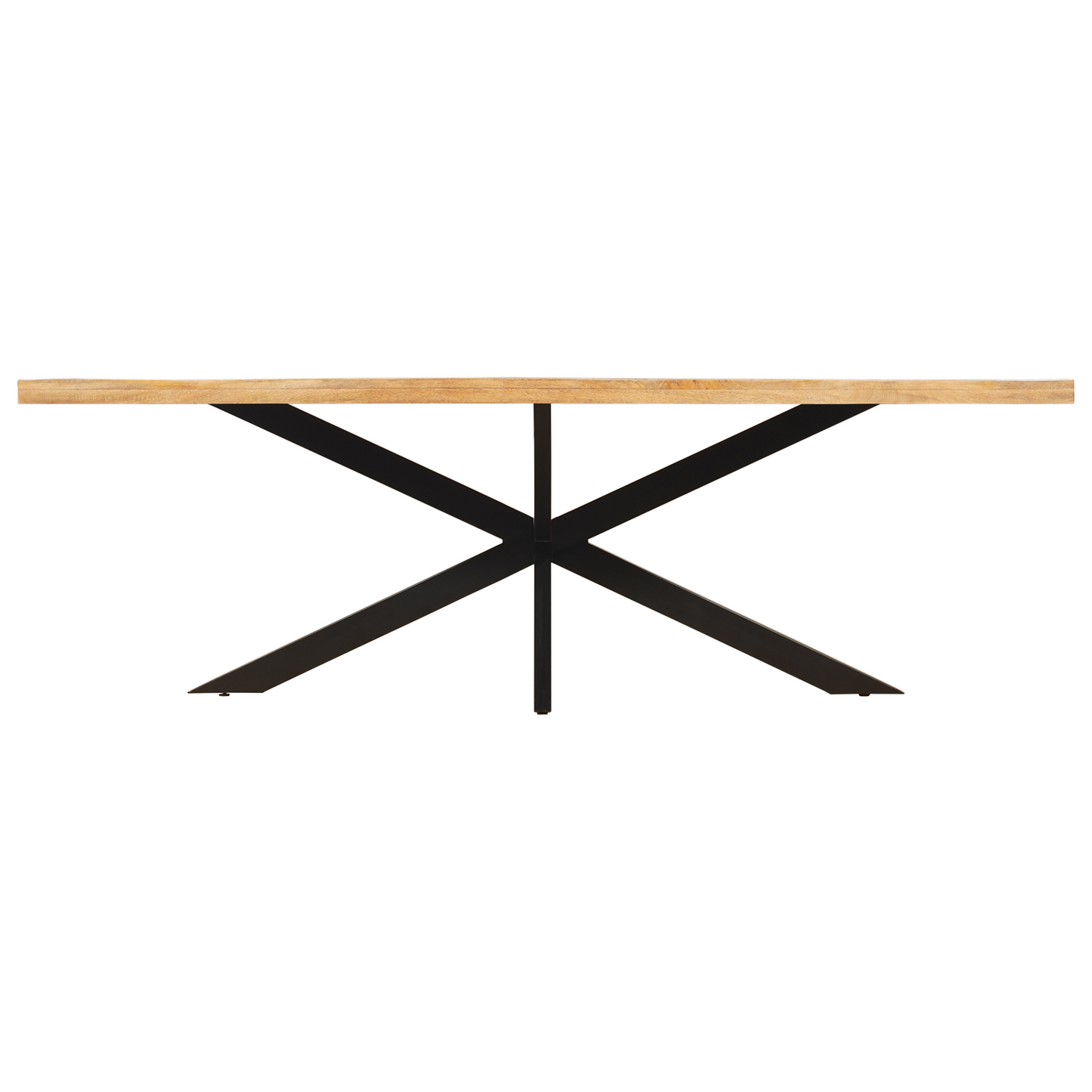 Eettafel Rechthoek Hugo Mangohout Naturel