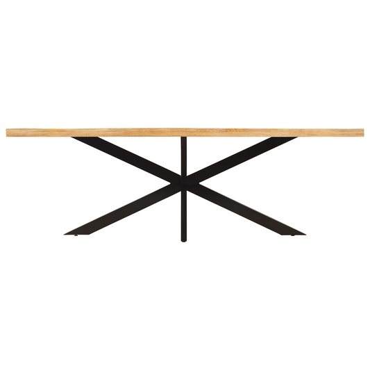 Eettafel Rechthoek Hugo Mangohout Naturel