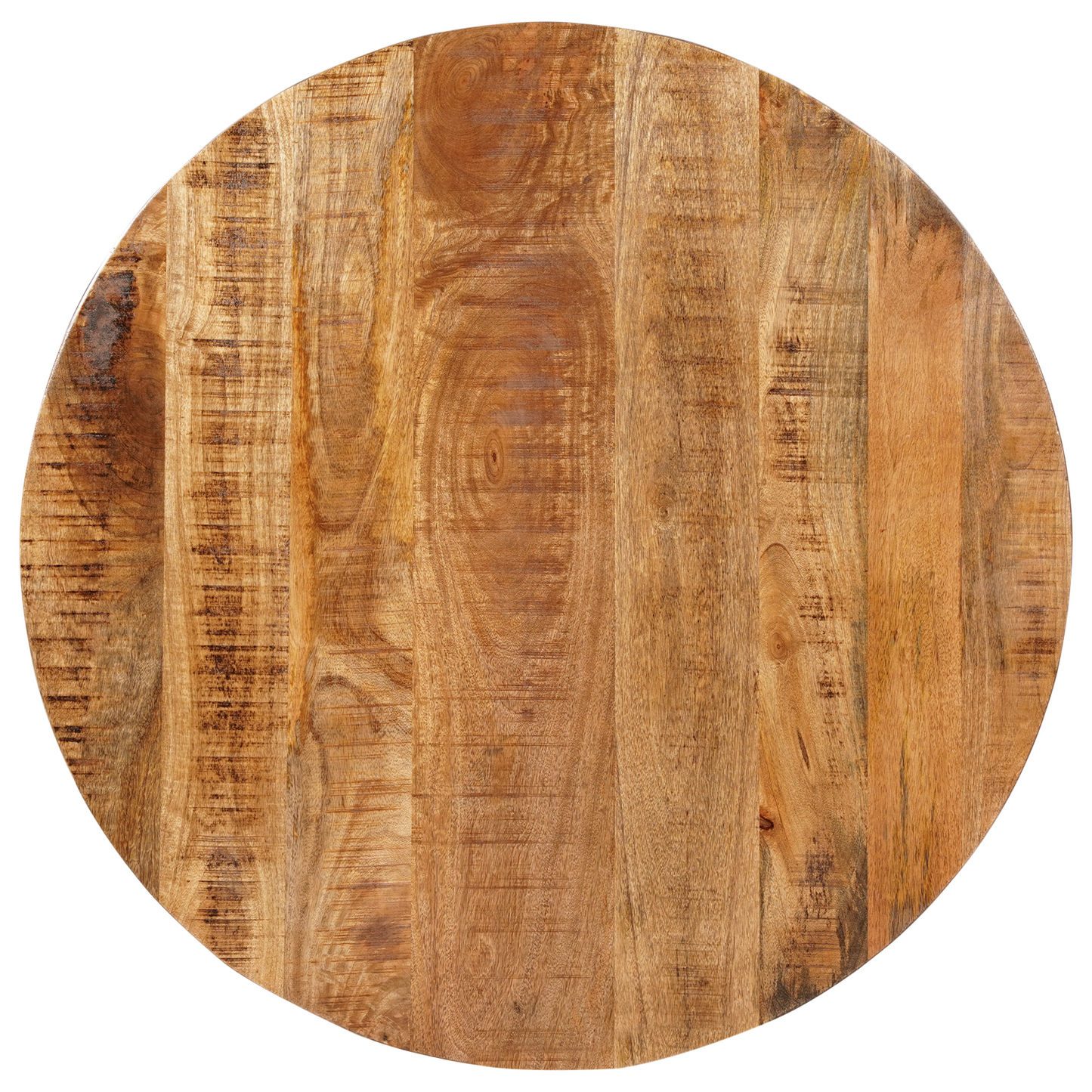 Eettafel Rond Swiss Edge Mangohout Naturel