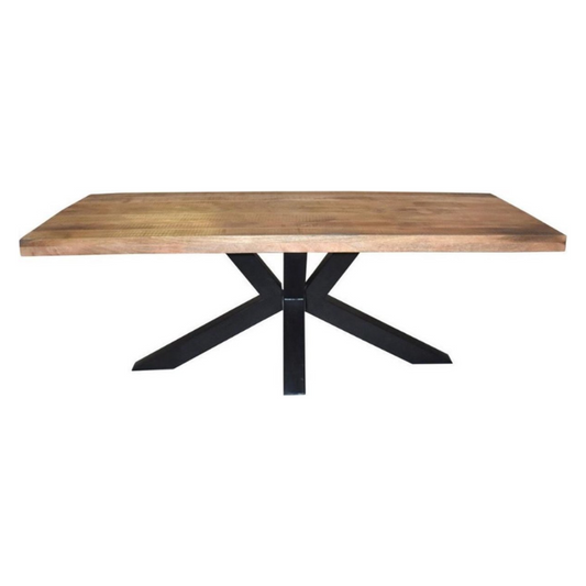 Eettafel Mangohout Rechthoek Naturel