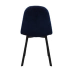 Kick eetkamerstoel Ted - Donkerblauw