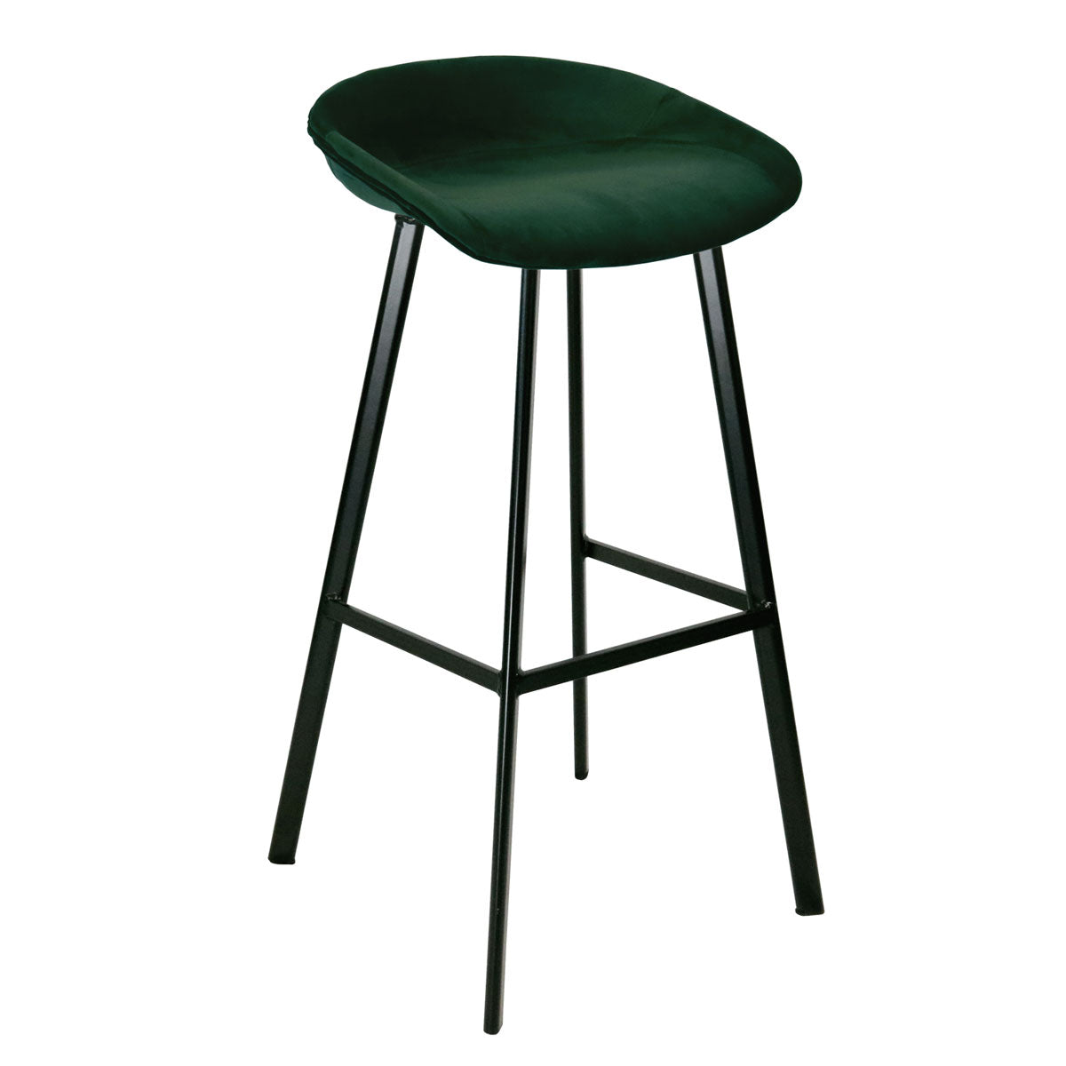 Kick barkruk Finn - 70cm - Donkergroen