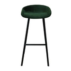 Kick Barhocker Finn - 70 cm - Dunkelgrün