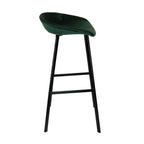 Kick Barhocker Finn - 70 cm - Dunkelgrün
