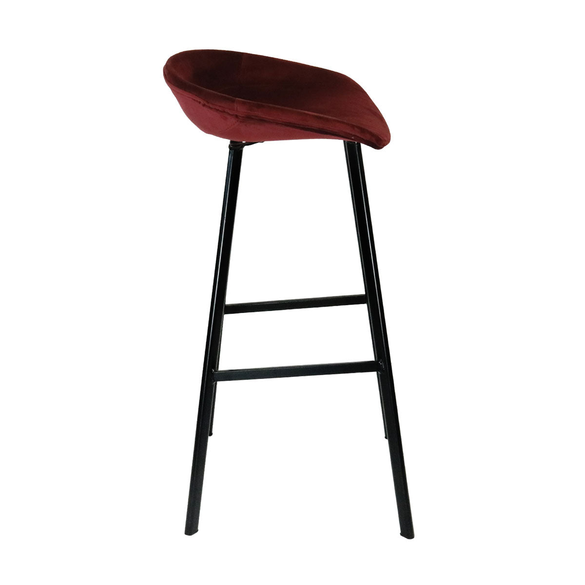 Kick Barhocker Finn - 70 cm - Rot