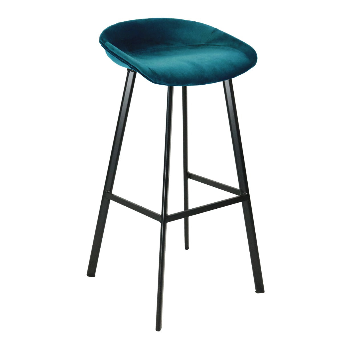 Kick Barhocker Finn - 70 cm - Blau