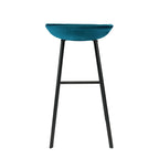 Tabouret de bar Kick Finn - 70 cm - Bleu