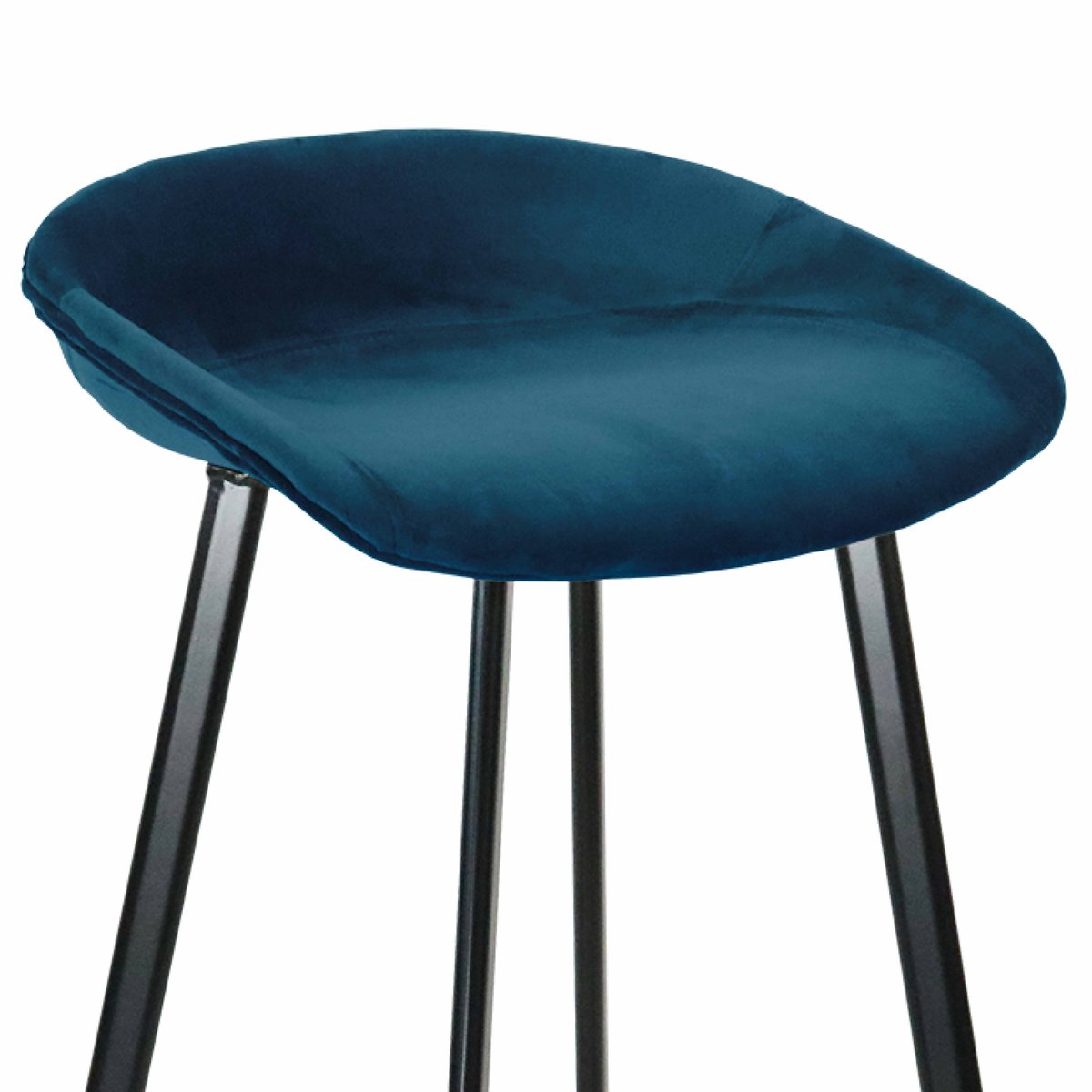 Kick Barhocker Finn - 80 cm - Dunkelblau
