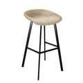 Tabouret de bar Kick Finn - 70 cm - Champagne