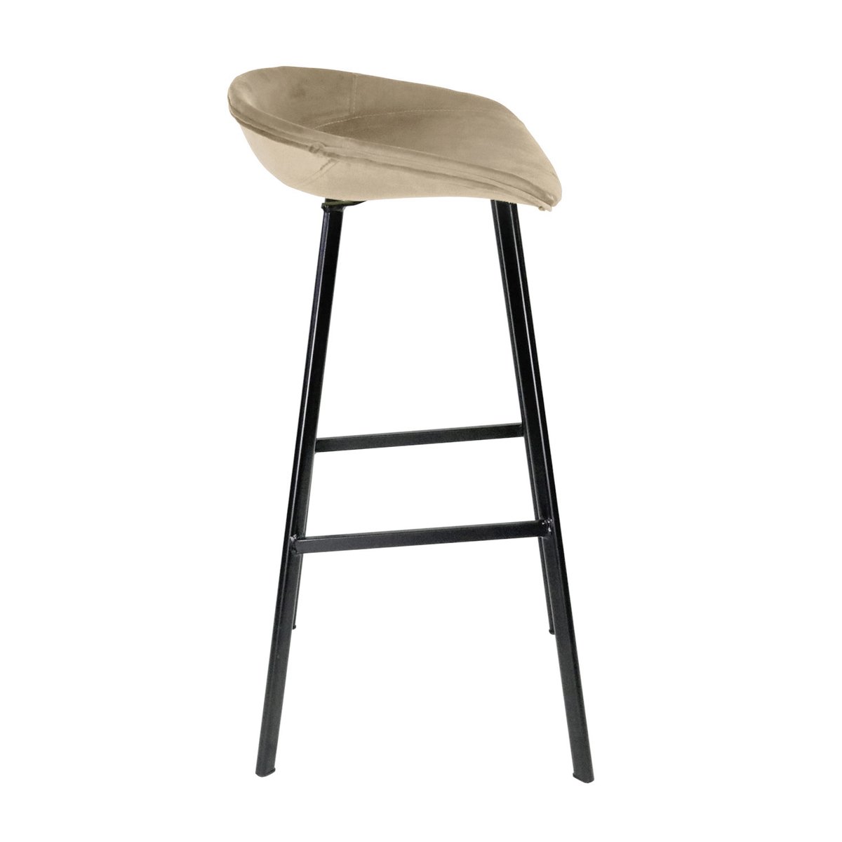 Kick Barhocker Finn - 70 cm - Champagner
