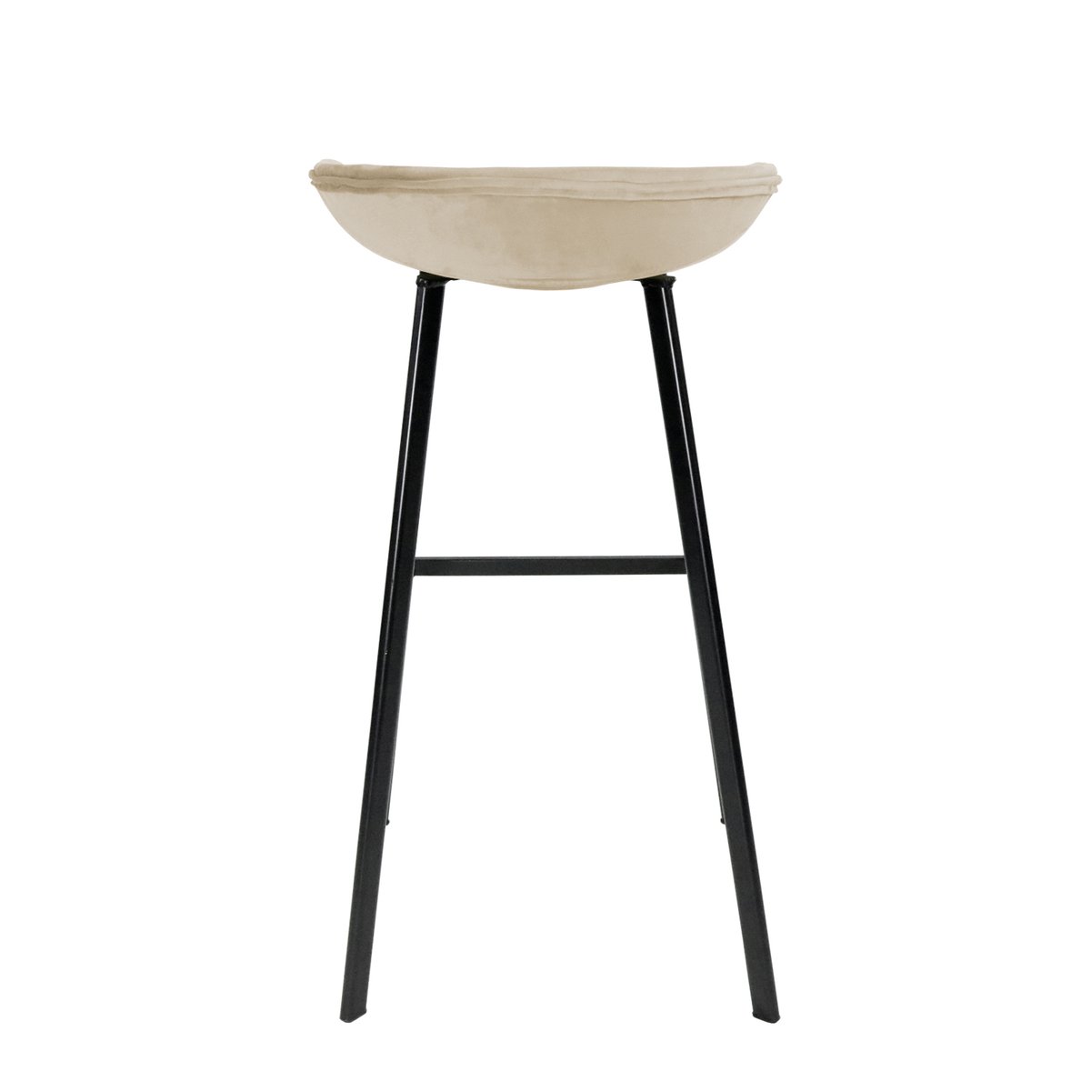 Kick Barhocker Finn - 70 cm - Champagner