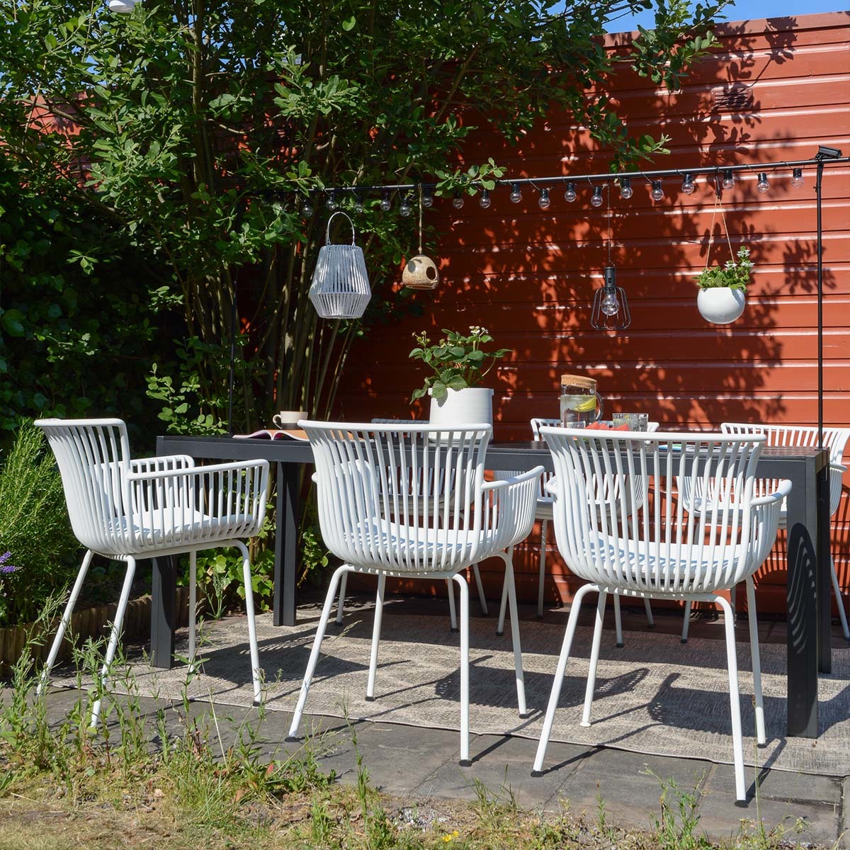 Kick tuinstoel Otis - Wit