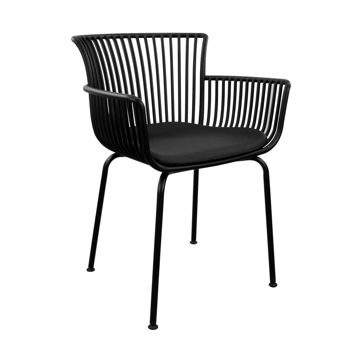 Chaise de jardin Kick Otis - Noir