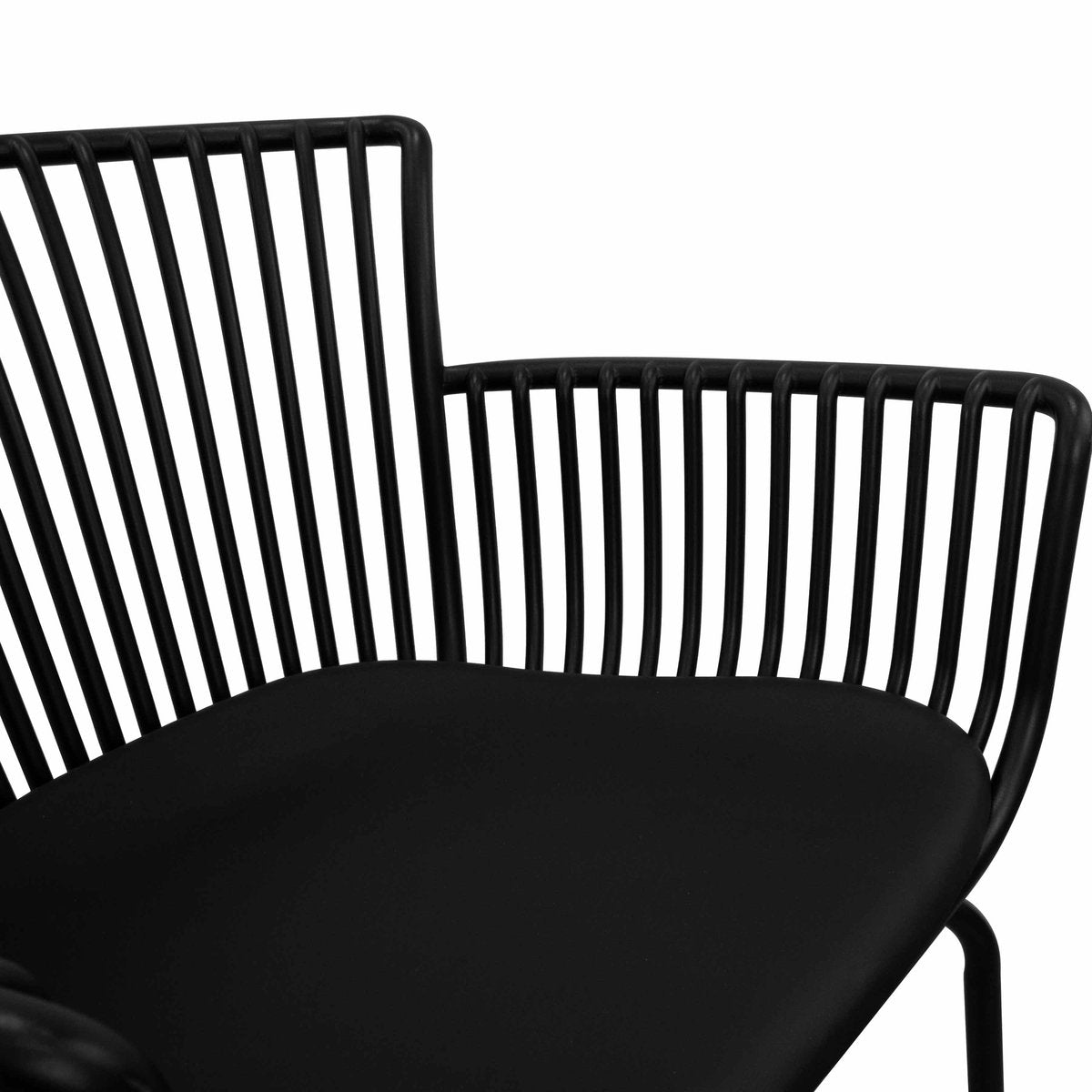 Chaise de jardin Kick Otis - Noir