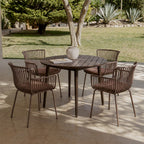 Chaise de jardin Kick Otis - Marron