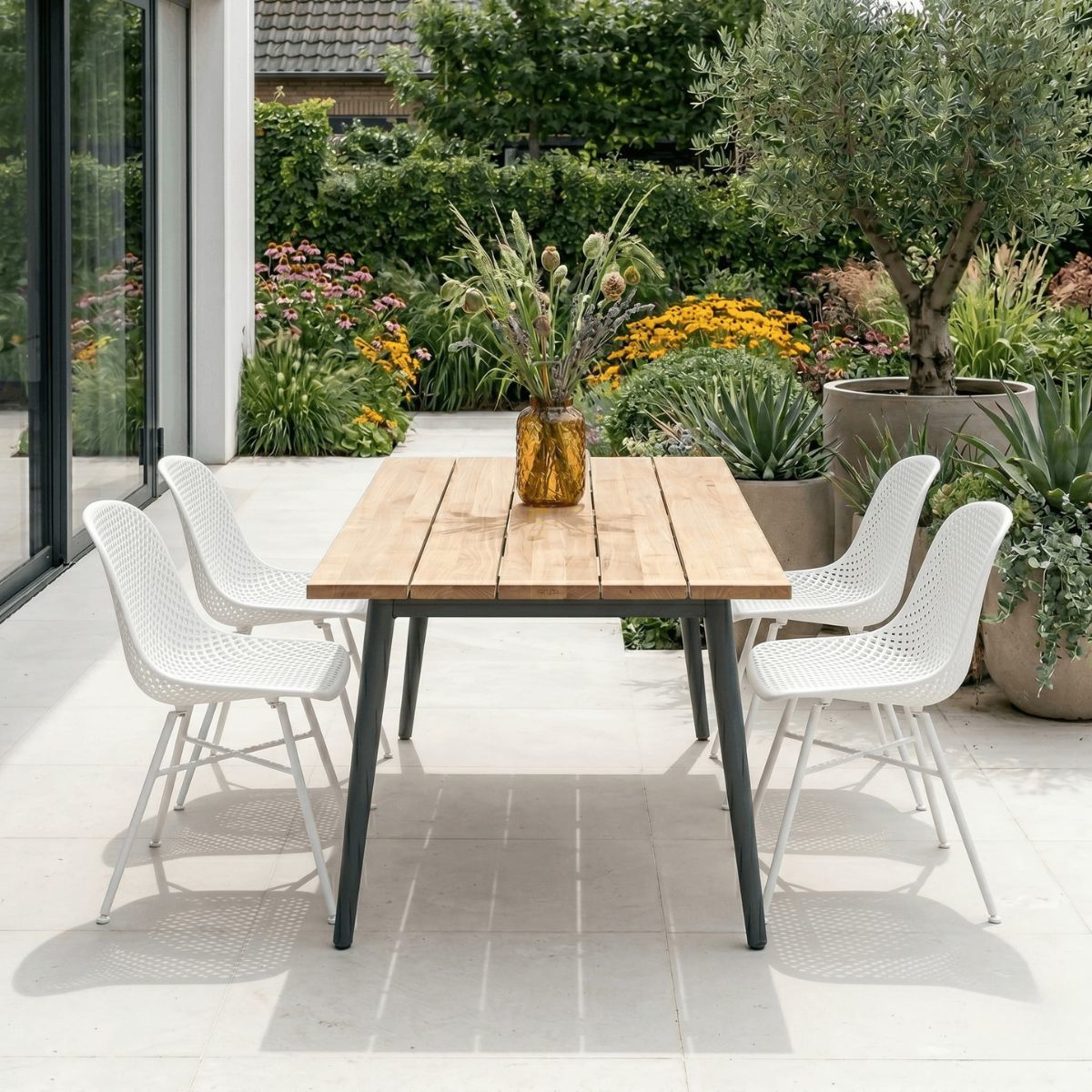 Chaise de jardin Kick Sol - Blanc