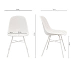 Chaise de jardin Kick Sol - Blanc