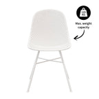 Chaise de jardin Kick Sol - Blanc