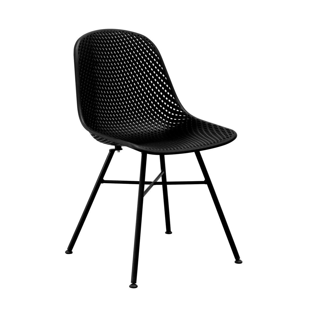 Chaise de jardin Kick Sol - Noir
