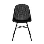 Chaise de jardin Kick Sol - Noir