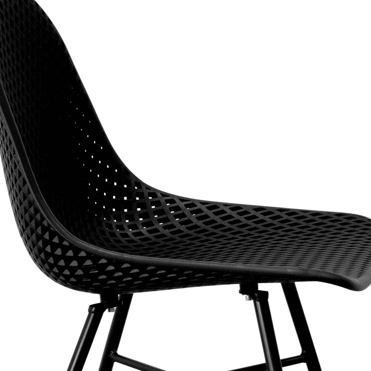 Chaise de jardin Kick Sol - Noir
