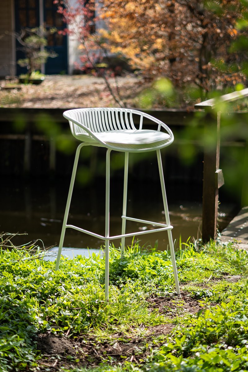 Kick (tuin)barkruk Rio - Wit