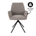 Chaise de salle à manger Kick Lex - Gris