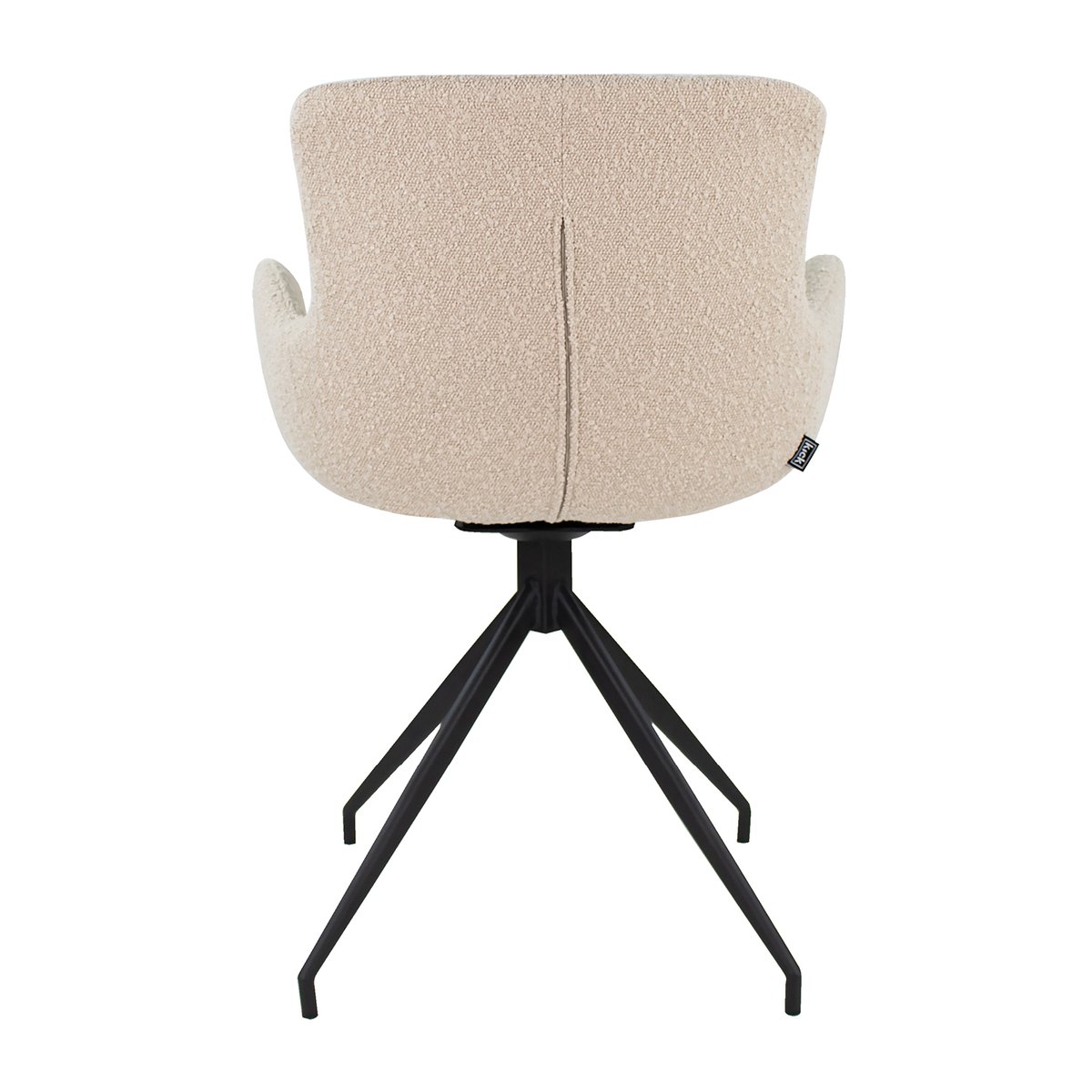 Kick draaistoel Novi - Bouclé - Beige