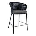 Kick Garten-Barhocker Kyra - Anthrazit