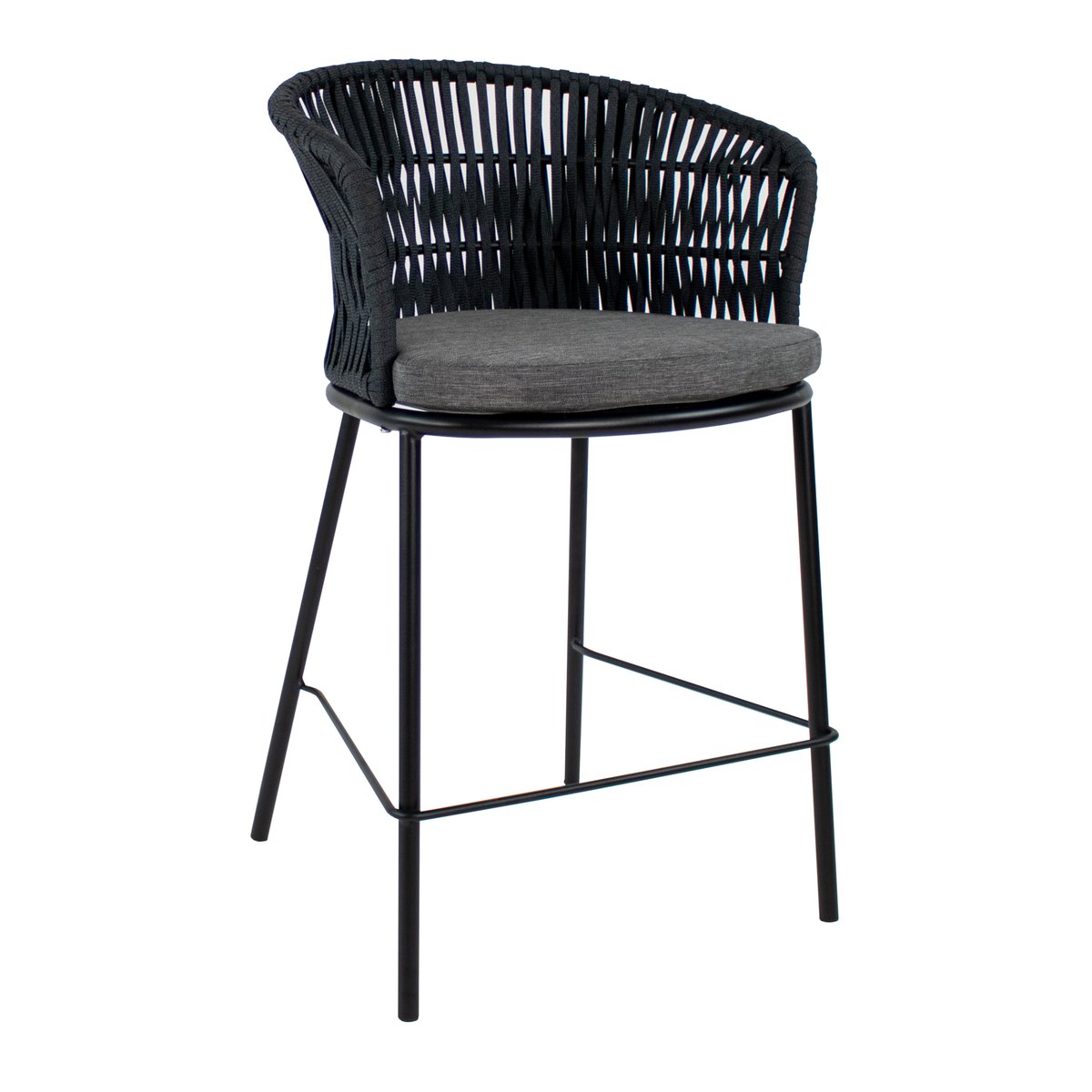 Kick Garten-Barhocker Kyra - Anthrazit