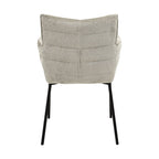 Kick eetkamerstoel Goos - Grijs/Beige