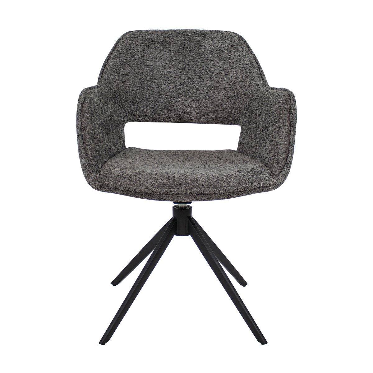 Chaise pivotante Kick Owen - Gris foncé