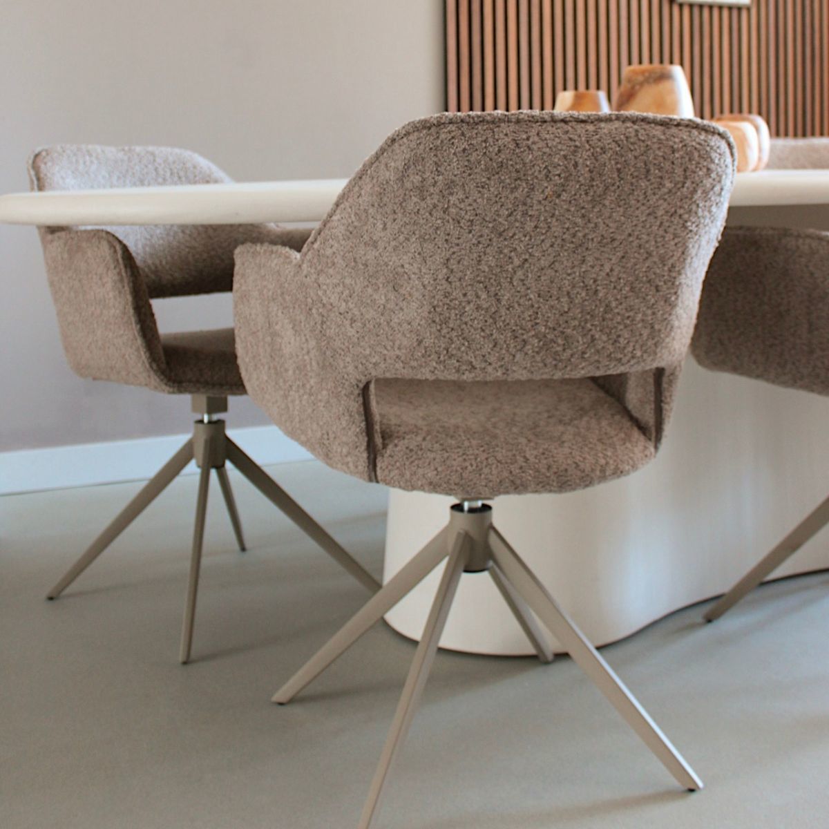 Kick draaistoel Owen - Beige