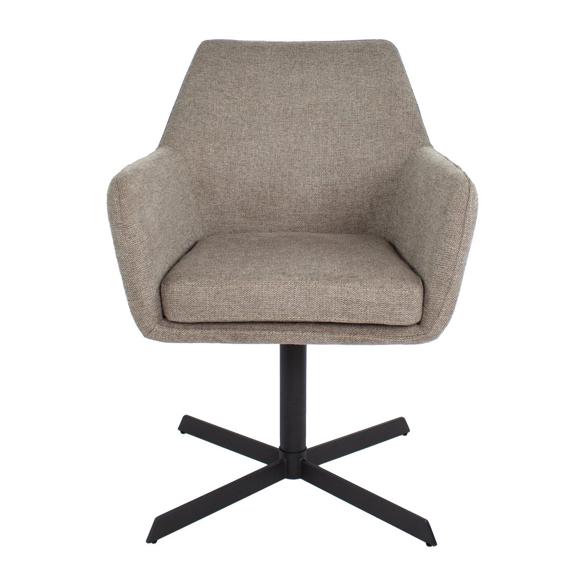 Kick eetkamerstoel Viktor Texture - Taupe