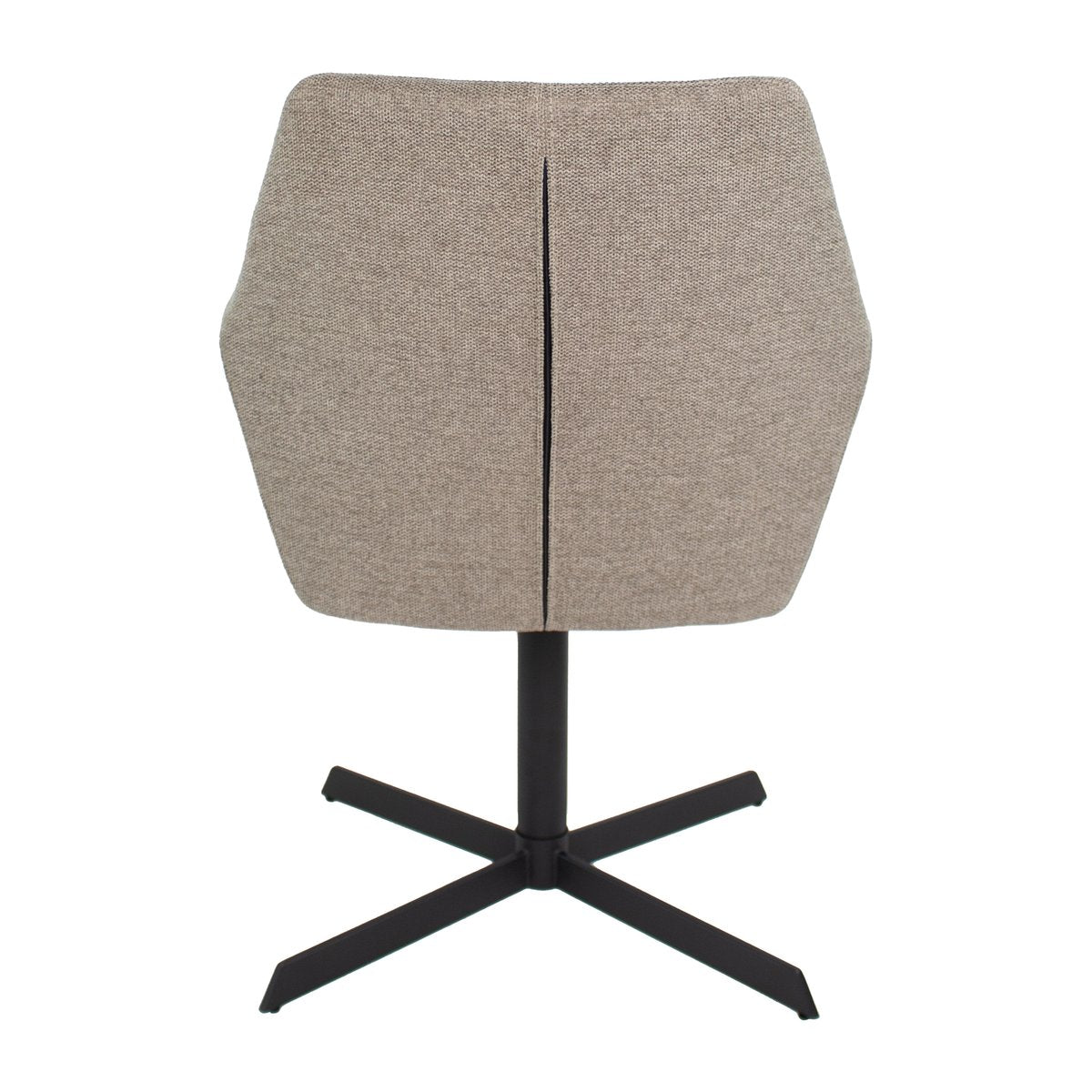 Kick eetkamerstoel Viktor Texture - Taupe