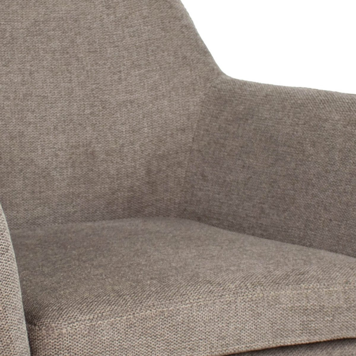 Kick eetkamerstoel Viktor Texture - Taupe