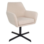 Kick Drehstuhl Viktor Bouclé - Beige