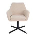 Kick Drehstuhl Viktor Bouclé - Beige