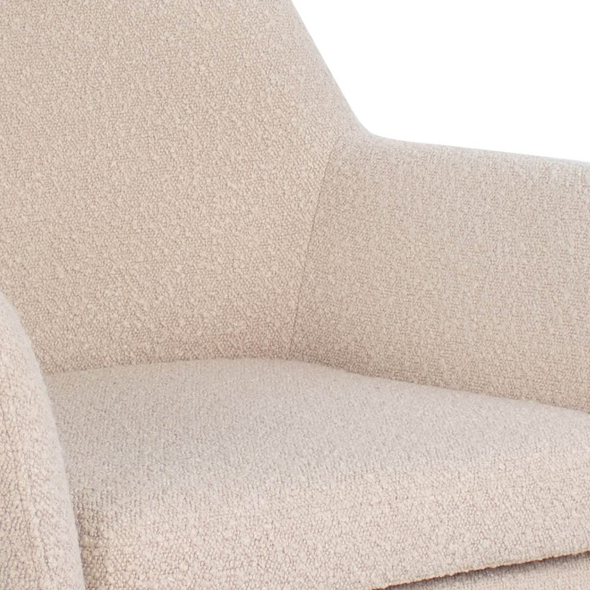 Kick Drehstuhl Viktor Bouclé - Beige