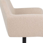 Kick Drehstuhl Viktor Bouclé - Beige
