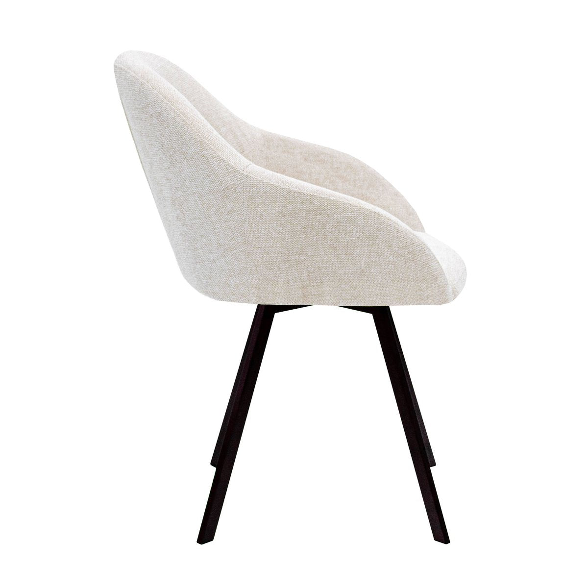 Chaise pivotante Kick Olof - Champagne