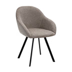 Chaise pivotante Kick Olof - Taupe