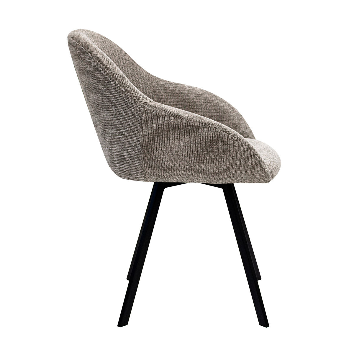 Chaise pivotante Kick Olof - Taupe