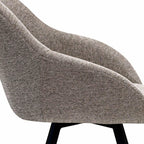 Chaise pivotante Kick Olof - Taupe