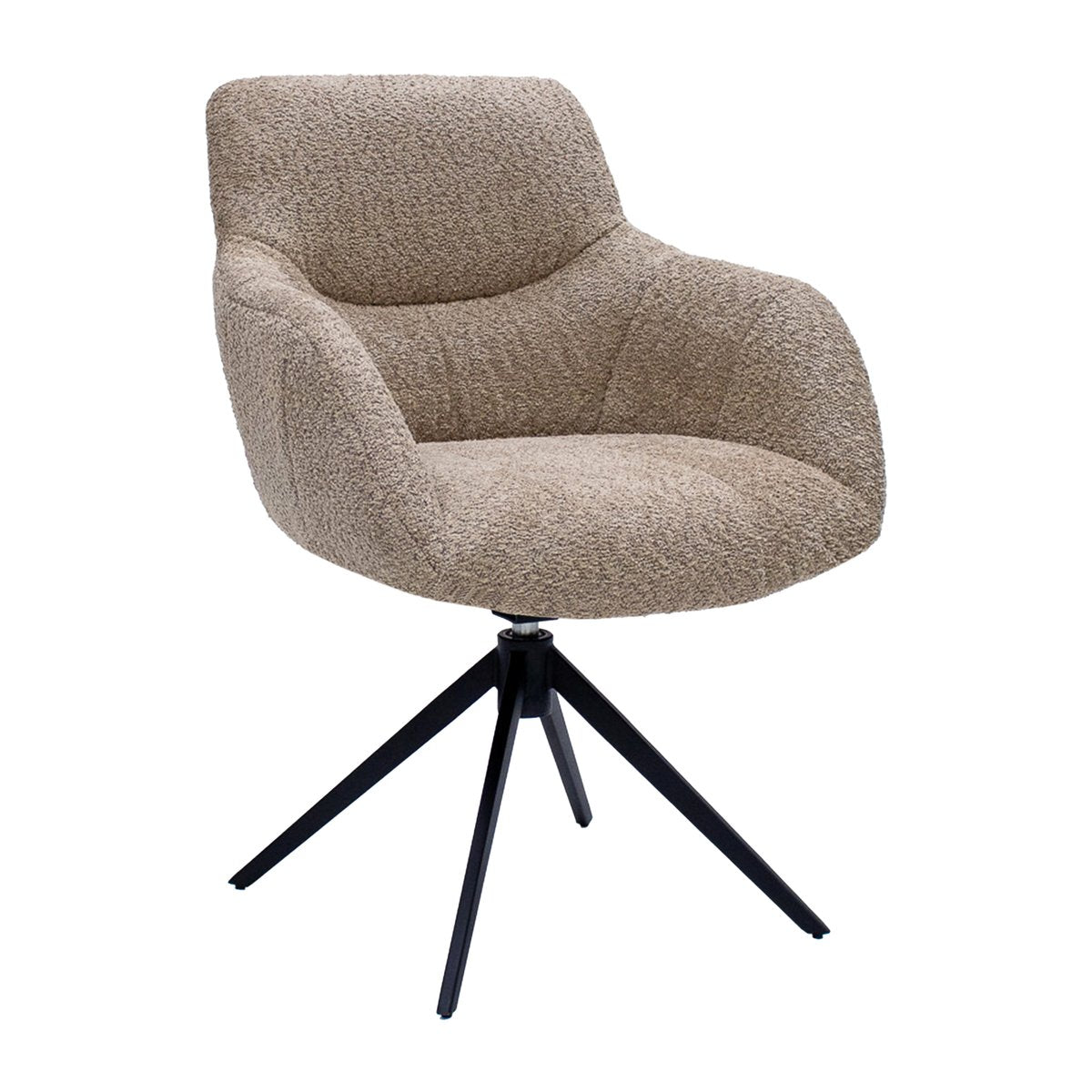 Chaise pivotante Kick Fer - Beige