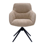Chaise pivotante Kick Fer - Beige