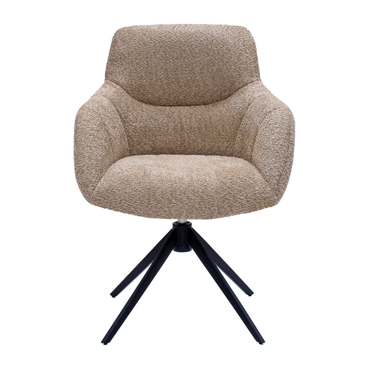 Chaise pivotante Kick Fer - Beige