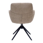 Chaise pivotante Kick Fer - Beige