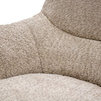 Chaise pivotante Kick Fer - Beige